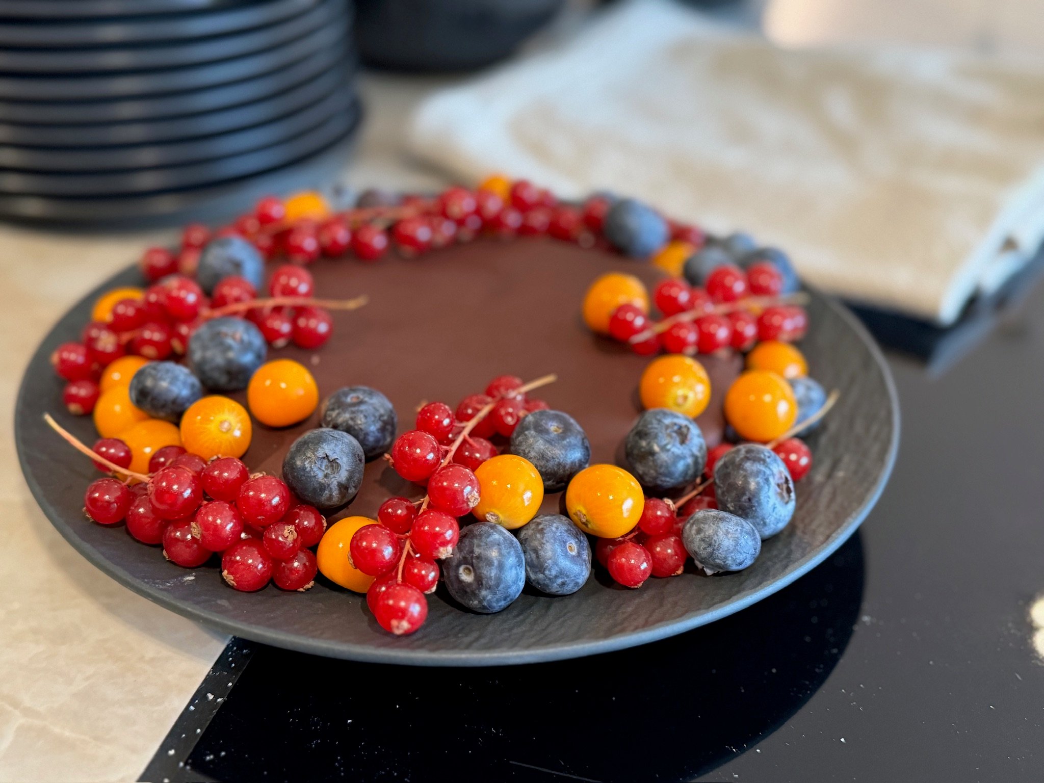 berits sjokolademoussekake