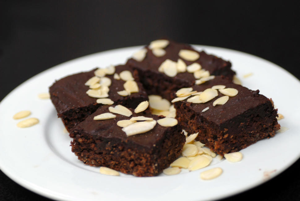 Brownies med topping