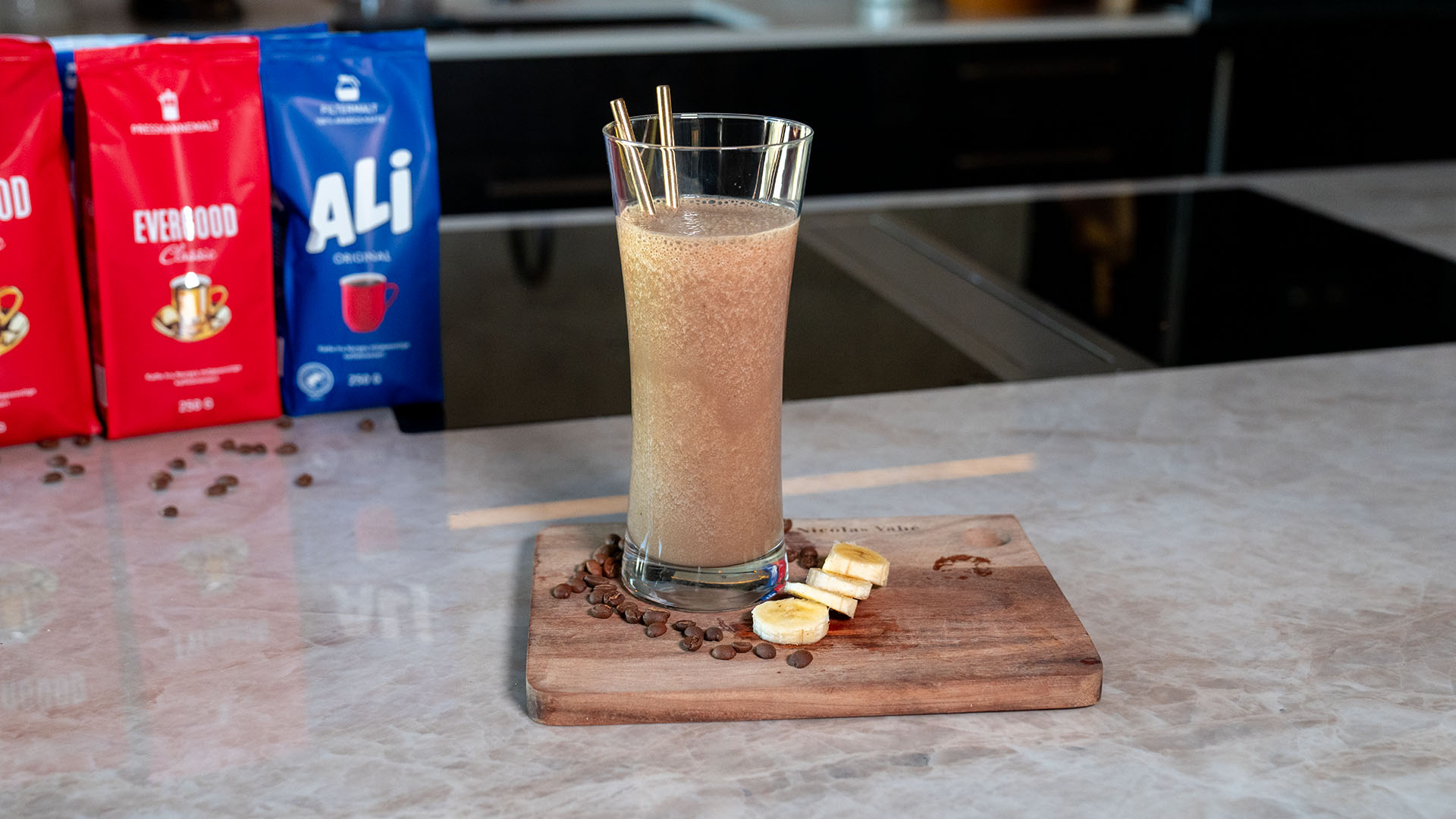 kaffeshake med banan