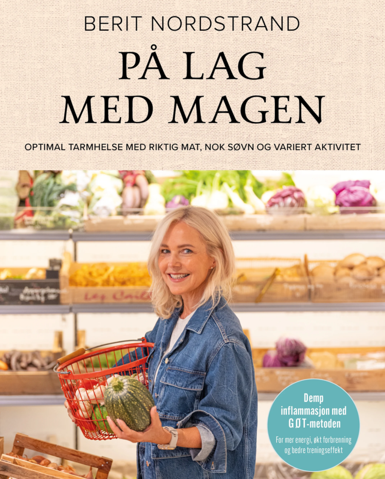 på lag med magen berit nordstrand ny bok